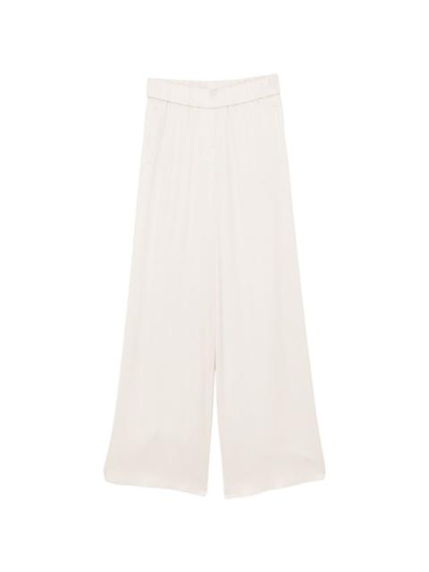 elasticated culottes trousers