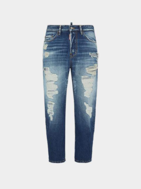 MEDIUM FRADED WASH BRO JEANS