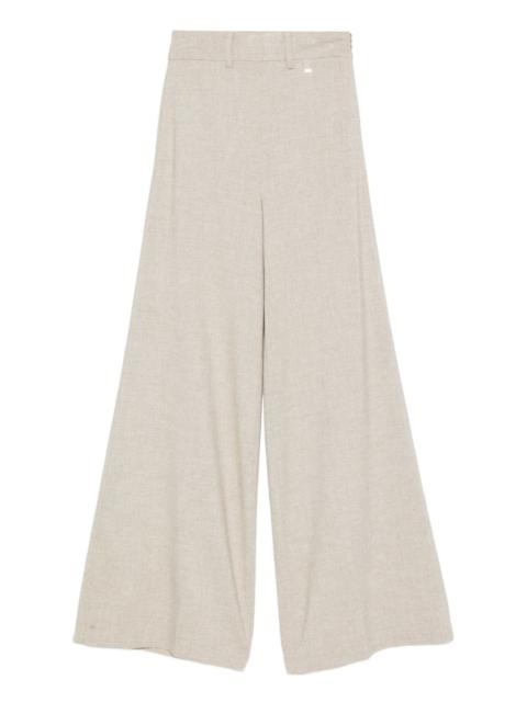 jetted-pocket trousers