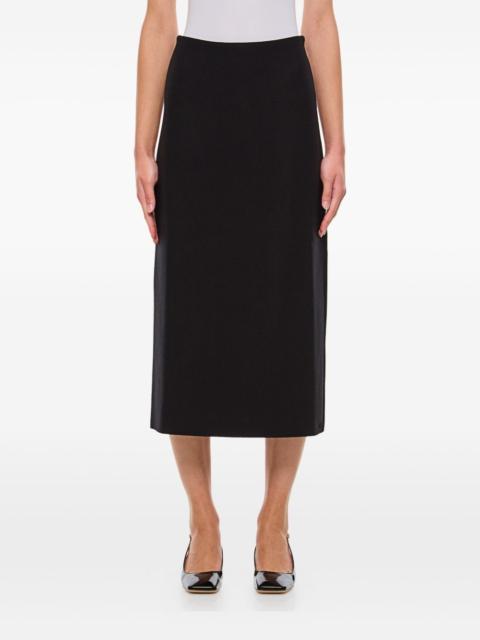 A-line midi skirt