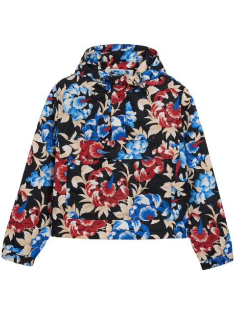 hooded windbreaker