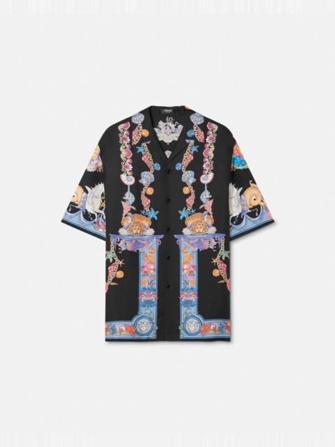 Coral Theatre Silk Shirt