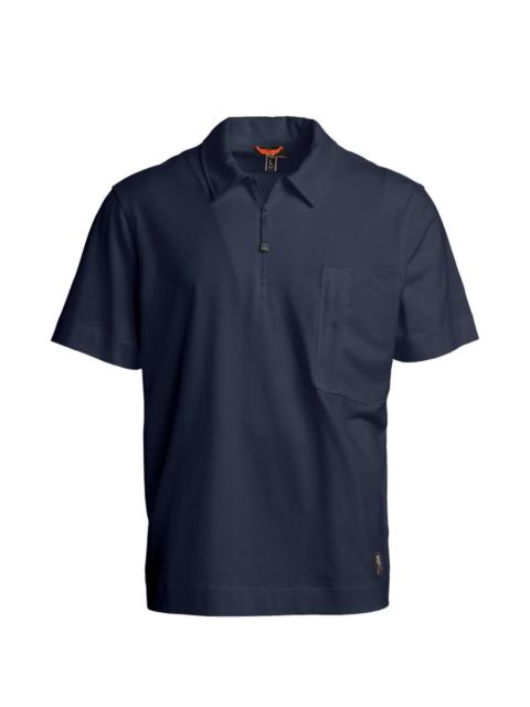 Bordley pocket zip polo shirt