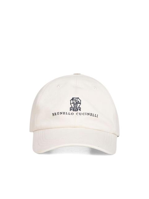 embroidered crest logo cap