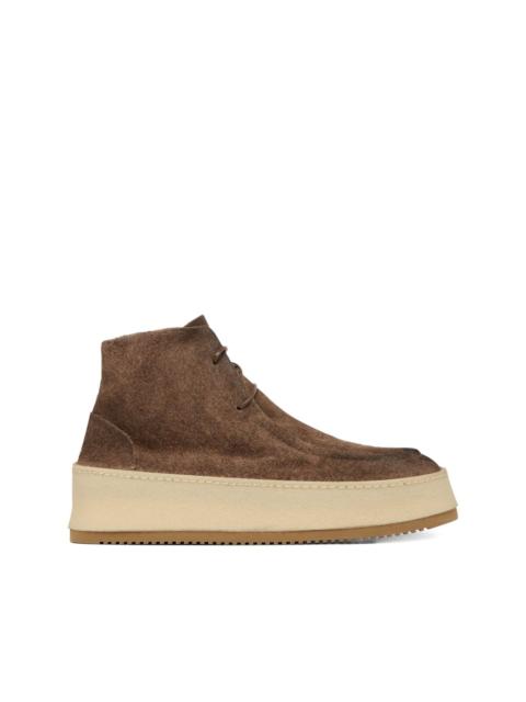 Parapana lace-up suede boots