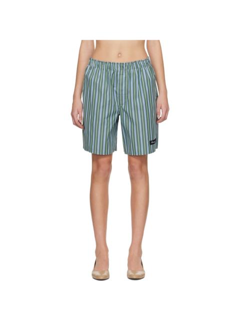 Green Long Boxer Shorts