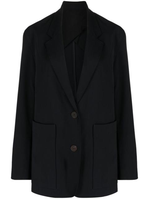 oversize frame blazer