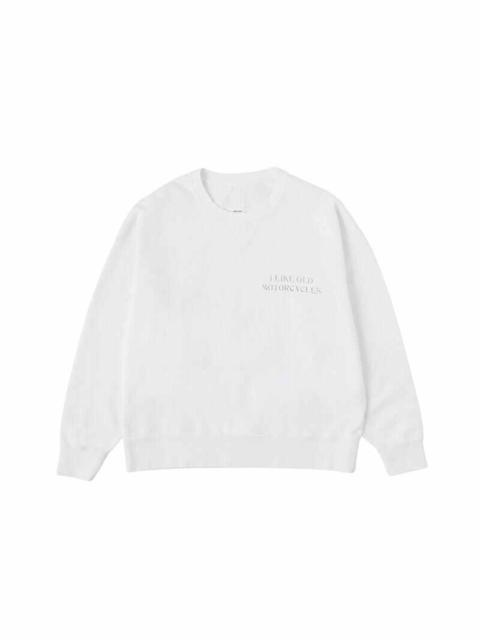 JUMBO SB SWEAT L/S WHITE PATTERN