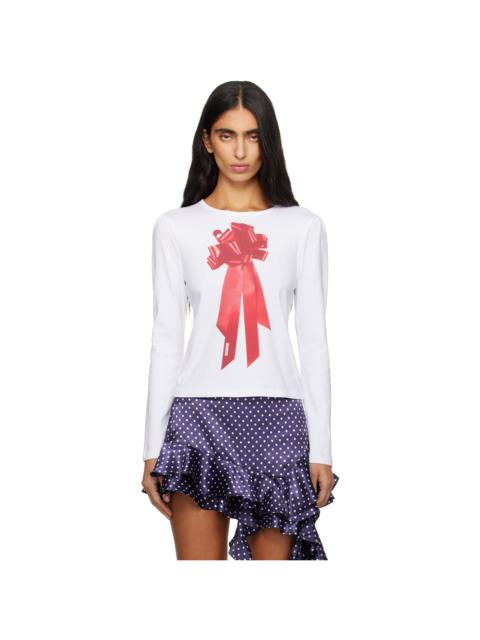 White Present Nap T-shirt