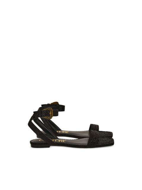 buckled-strap sandals