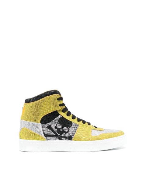 Crystal Notorious high-top sneakers