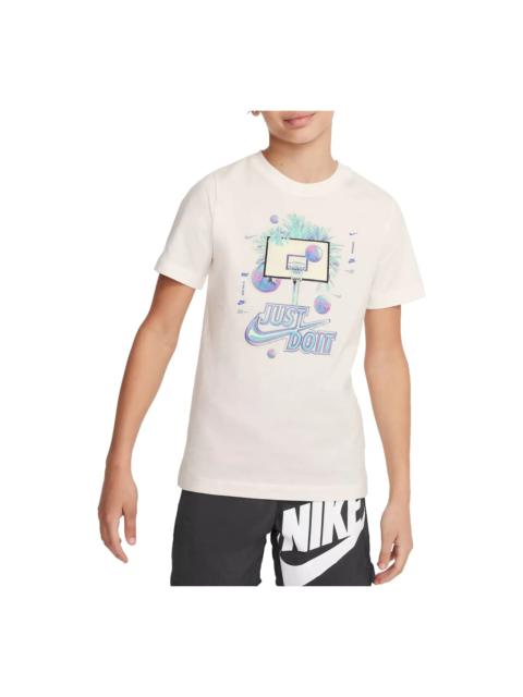 Nike Basketball T-shirt 'Beige' FV8411-133