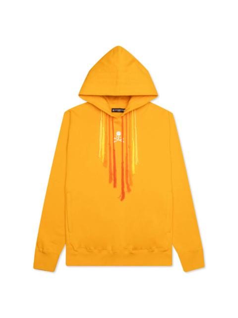 MASTERMIND WORLD MULTI STRING HOODIE - YELLOW