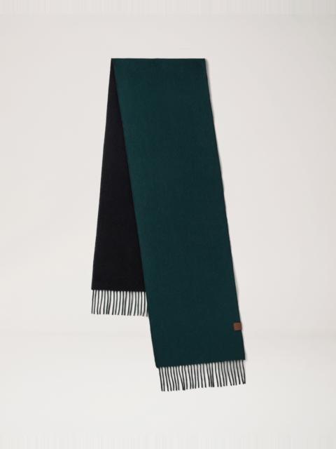 Reversible Cashmere Bi-Colour Scarf
Mulberry Green & Black Cashmere