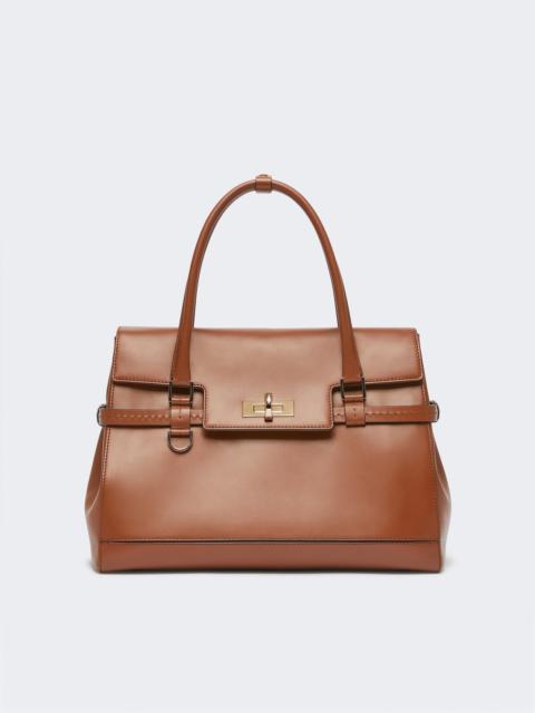 MARGAUX25 Natural leather handbag