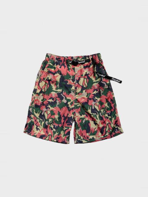 FAST-DRY TAFFETA PEACE CAMO EASY SHORTS - COLORFUL
