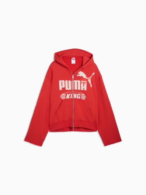 King Men's Zip-Up Hoodie