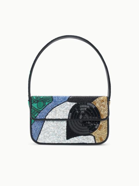 STAUD Tommy Beaded Bag Composition II | Frieze LA x Berhanu