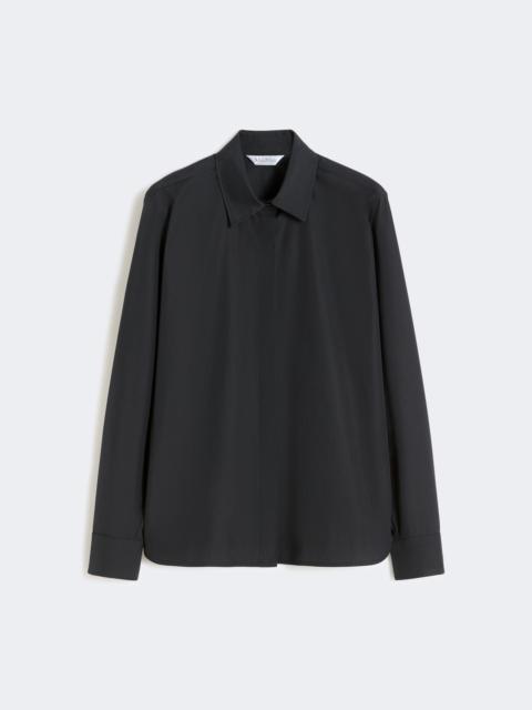 Cotton poplin shirt - ULTRAMARINE