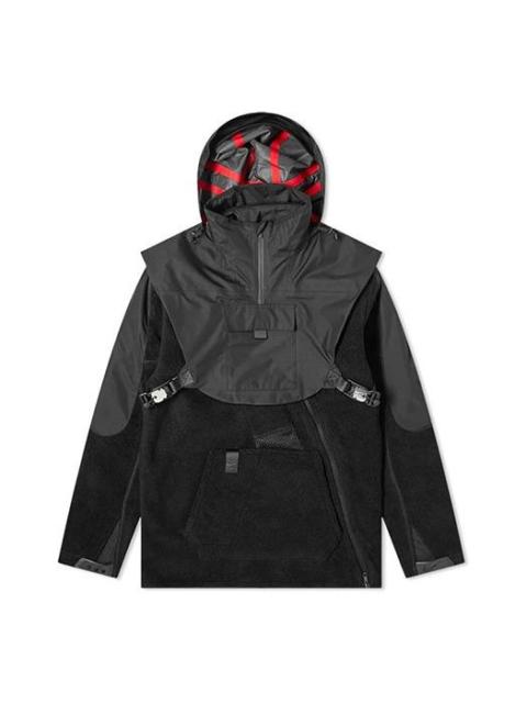 Nike x MMW Men's Se Fleece Jacket Polar Fleece Jacket Black CK1541-010