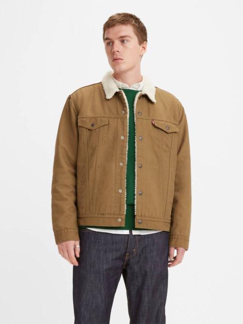CANVAS TYPE III SHERPA TRUCKER JACKET