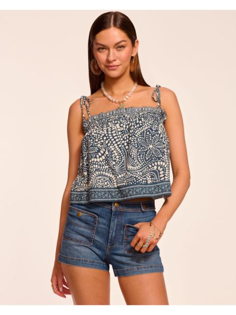 Scarlett Tie Shoulder Tank Top