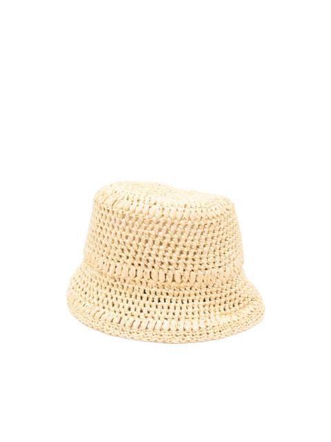 woven bucket hat