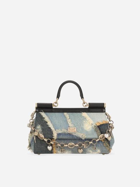 Elongated medium Sicily handbag