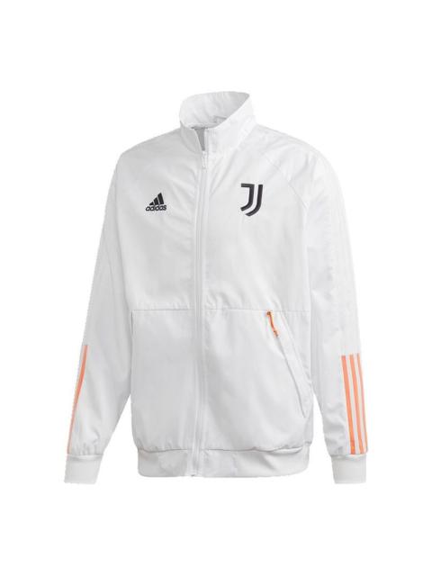adidas JUVE Anthem JKT Juventus Soccer/Football Training Sports Jacket White FR4203