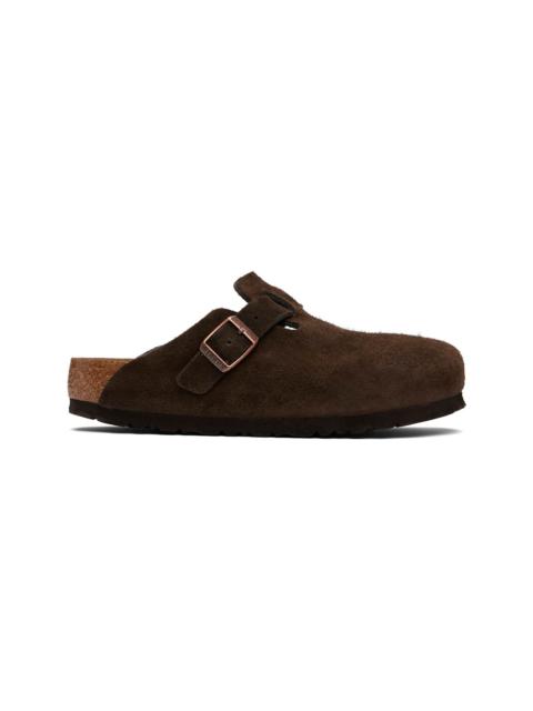 Brown Regular Boston Soft Footbed Slip-on Loafers