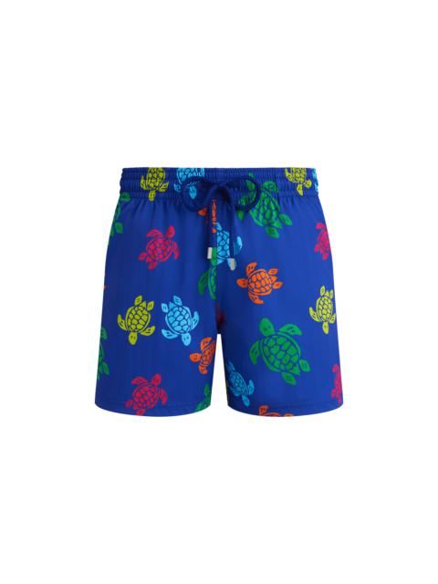 Men Stretch Swim Trunks Tortues Multicolores