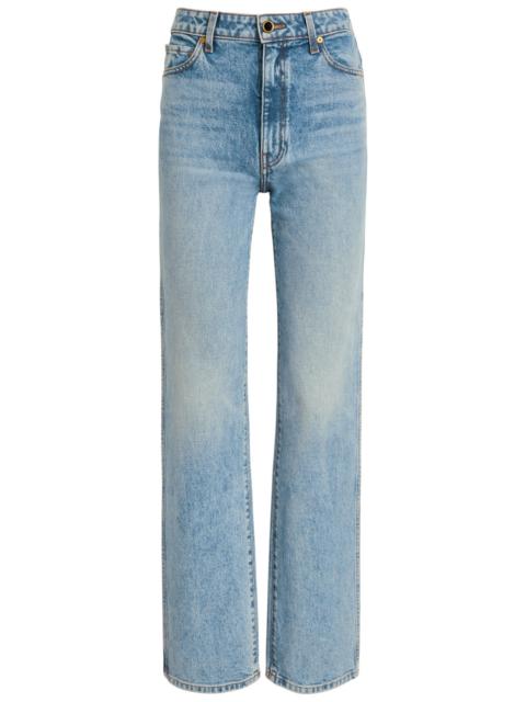 Khaite Danielle Straight-leg Jeans