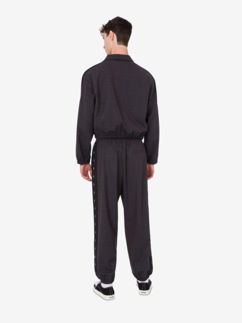 STRETCH WOOL BLEND CLOTH JACKET