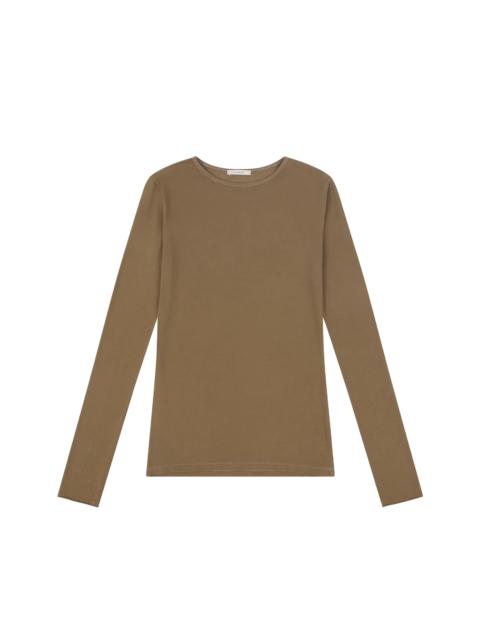 SHEER LONG SLEEVE DUNE