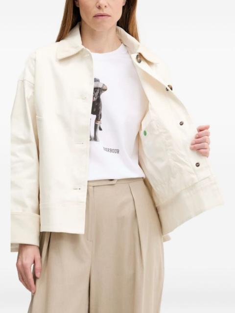 Abbey corduroy-collar jacket