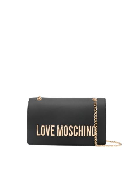 logo-lettering shoulder bag
