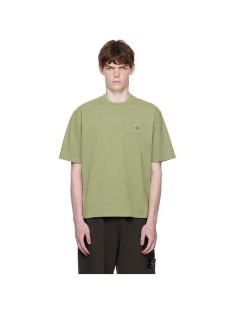Green 2100025 Combed Organic Cotton Jersey T-shirt