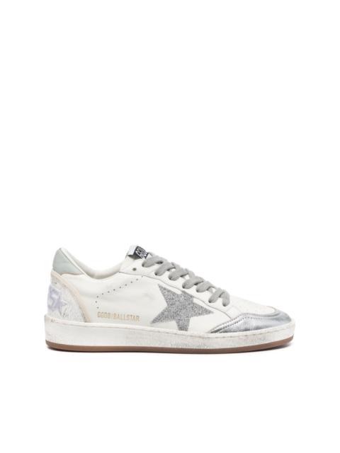 Ballstar glittered leather sneakers
