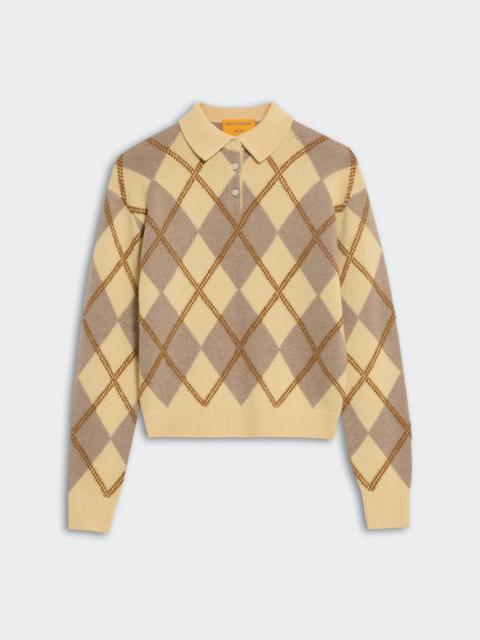 Collegiate Argyle Polo