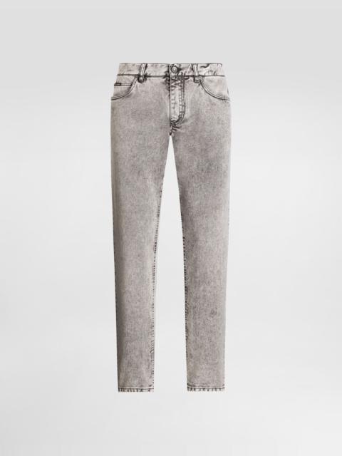 Regular cotton jeans