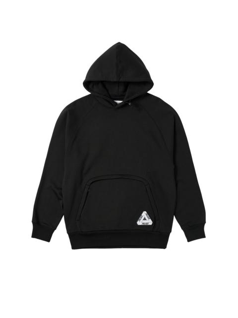 TRI POCKET HOOD BLACK