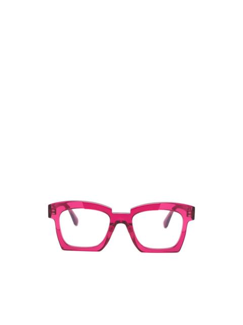 Maske geometric frame glasses