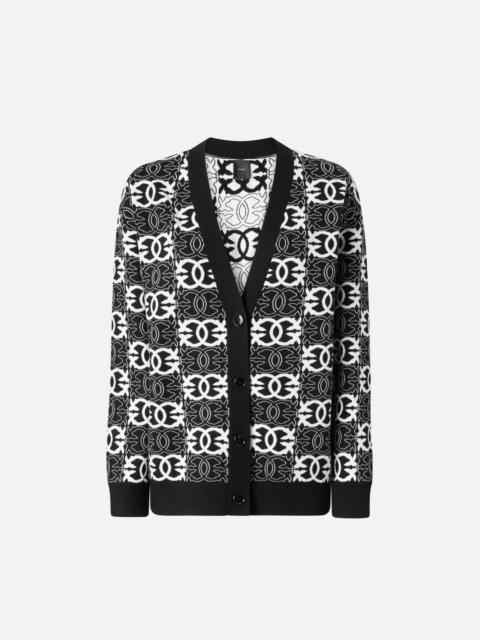 CARDIGAN WITH LOVE BIRDS LOGO