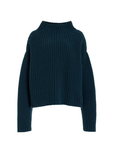 Isabella Wool-Cashmere Sweater blue