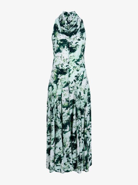 Adelide Dress in Printed Silk Viscose
