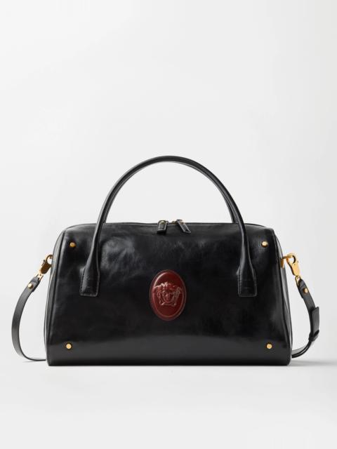 Roomy Large Leather Duffel Bag