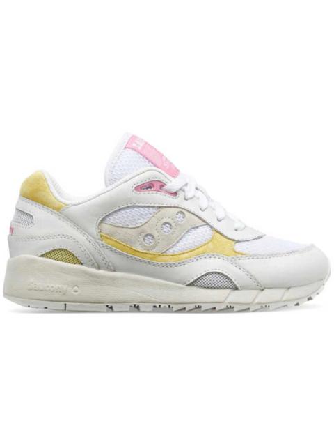Saucony Shadow 6000 White Yellow Pink (Women's)