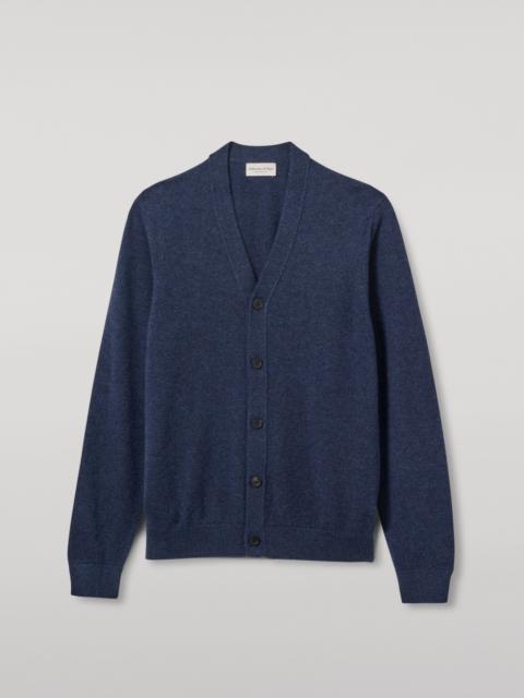Rory Navy Classic Cashmere Cardigan