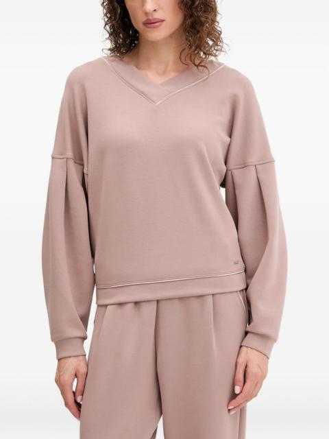 Scuba V-neck sweatshirt