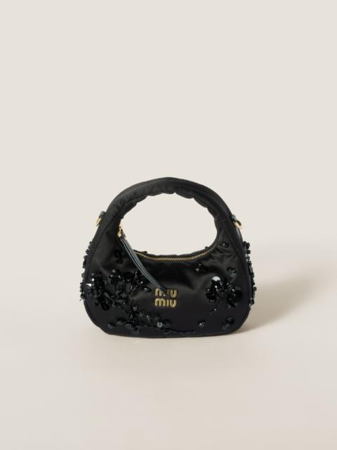 Wander embroidered duchesse mini-bag